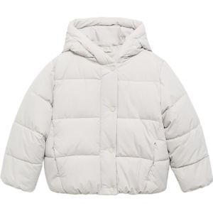 Mango - Kids Jas - Winterjas - Met Capuchon - Handige Zakken