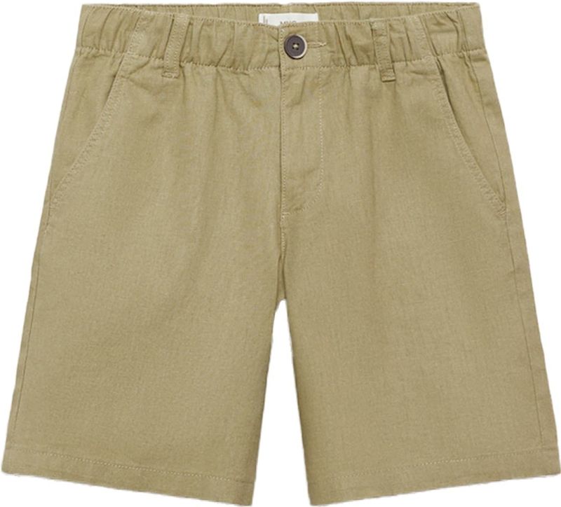 MANGO KIDS - LIAM - Broek - Kaki - Regular Fit - Knielengte