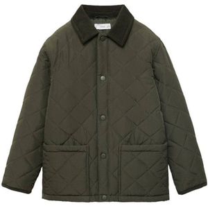 Mango Kids - Tussenjas - Groen - Voor Jongens