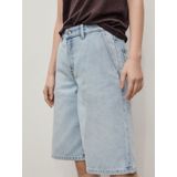 MANGO - AMINA - Jeans - Lichtblauw - Regular Fit - Mid Waist