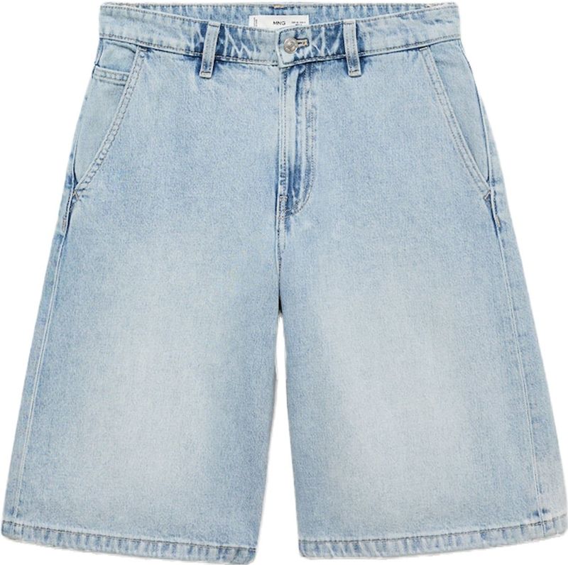 MANGO - AMINA - Jeans - Lichtblauw - Regular Fit - Mid Waist