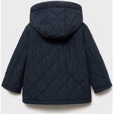 Mango - Kids - Jas - Met Capuchon - Lange Mouwen - Drukknoopsluiting