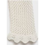 MANGO - PAQUI - Gebreid Vest - Offwhite