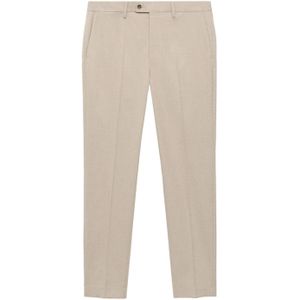 Mango Man - MONACO - Pantalon - Taupe - Slim Pasvorm