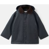 Mango Kids - Gewatteerde Jas - Marine - Voor Jongens - Met Capuchon