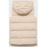 Mango Kids - Bodywarmer - Mouwloos - Gevoerd - Met Capuchon