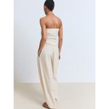 MANGO - WILLY - Broek - Beige - Baggy