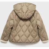 Mango Kids - Gewatteerde Jas - Lichtkaki - Winterjas