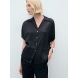 MANGO - SASSA - Blouse - Zwart - Klassieke Blouse