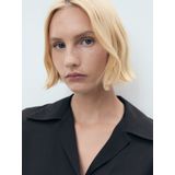 MANGO - SASSA - Blouse - Zwart - Klassieke Blouse