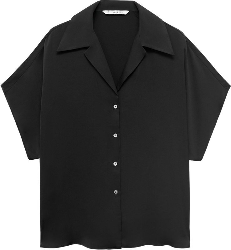 MANGO - SASSA - Blouse - Zwart - Klassieke Blouse