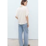 MANGO Blouse 'SASSA'  offwhite