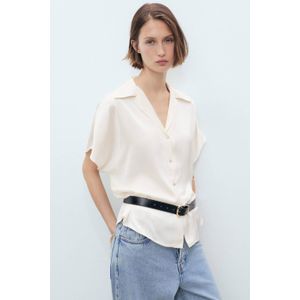 MANGO - SASSA - Blouse - Offwhite - Klassieke Blouse