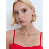 Mango - Midi Jurk - Rood