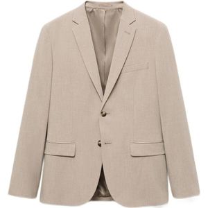 Mango Man - Colbert - Beige - Super Slim Pasvorm