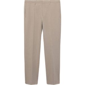 Mango Man slim pantalon beige