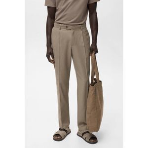 Mango Man - Tapered Pantalon - Bruin