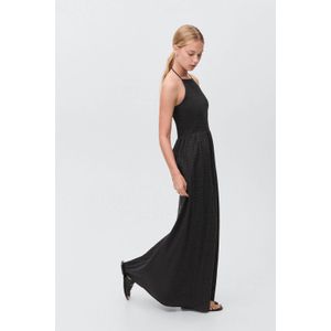 MANGO TEEN - Jurk - Maxi Lengte - Mouwloos - Halterkraag - Striksluiting