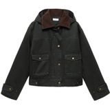 MANGO TEEN - Winterjas - Donkergroen