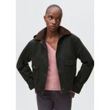 MANGO TEEN - Winterjas - Donkergroen