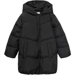MANGO KIDS - ANNA - Gewatteerde Jas - Zwart