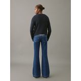 MANGO TEEN - Jeans - Flared Pasvorm - Denim - Unieke Rafeldetails