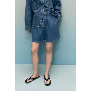 MANGO - MARINA - Jeans - Blauw Denim - Loosefit - High Waist