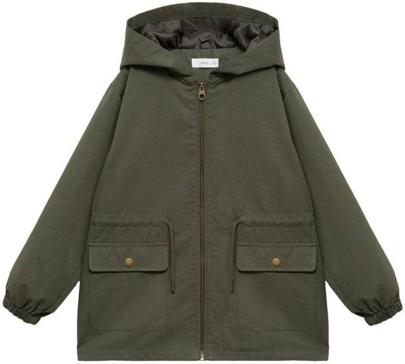 Mango - Kids Parka - Kaki - Winterjas