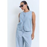 MANGO - VIONET - Jeans - Blauw - Denim