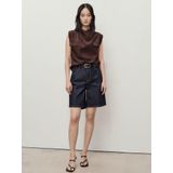 MANGO - CAMILLA - Jeans - Donkerblauw - High Waist - Wide Leg