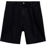 MANGO - MARINA - Jeans - Zwart - Loosefit - Mid Waist