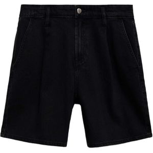 MANGO - MARINA - Jeans - Zwart - Loosefit - Mid Waist