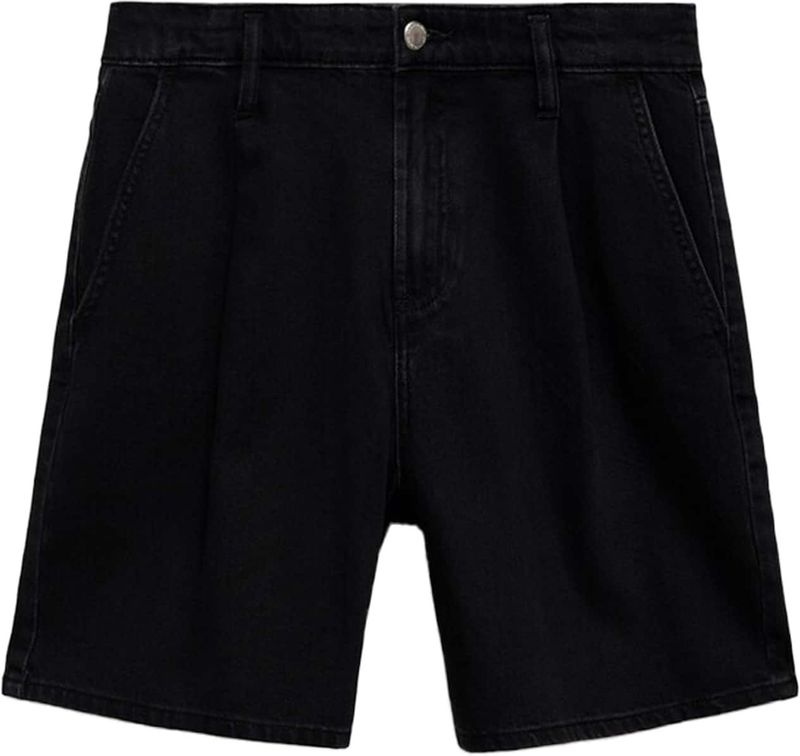 MANGO - MARINA - Jeans - Zwart - Loosefit - Mid Waist