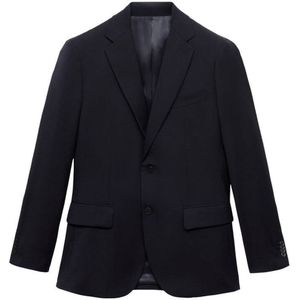 Mango Man - TURIN - Colbert - Donkerblauw - 100% Wol - Slim Fit