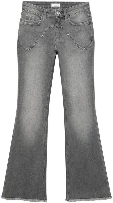 Mango Teen - Flared Jeans - Blauw - Stretchdenim