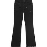 MANGO TEEN - Flared Jeans - Zwart Denim - Regular Waist