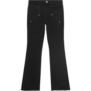 MANGO TEEN - Flared Jeans - Zwart Denim - Regular Waist