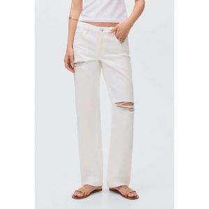 Mango - Teen - Jeans - Blauw - 100% Katoen