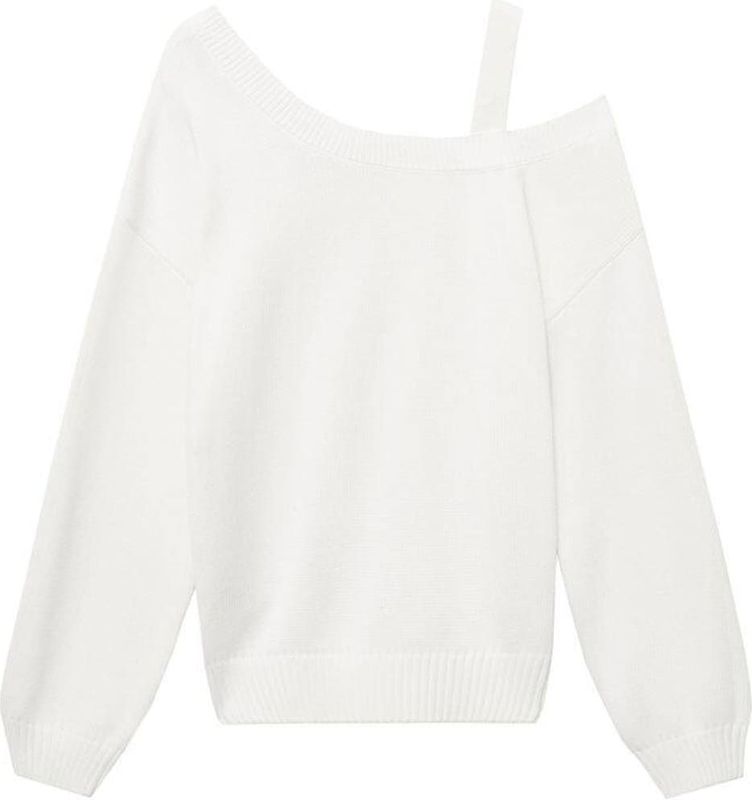 MANGO TEEN - Trui - Zacht Katoen - One Shoulder Kraag