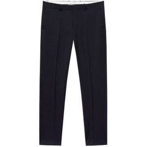 Mango Man - TURIN - Slim Pantalon - Donkerblauw - 100% Wol