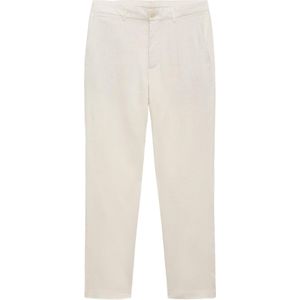 Mango Man - Chino Broek - Ecru - Slim Fit - 100% Linnen