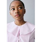 Mango Kids - Longsleeve - Katoen - Lange Mouwen - Peter Pan-kraag