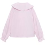 Mango Kids - Longsleeve - Katoen - Lange Mouwen - Peter Pan-kraag