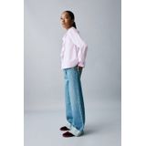 Mango Kids - Longsleeve - Katoen - Lange Mouwen - Peter Pan-kraag