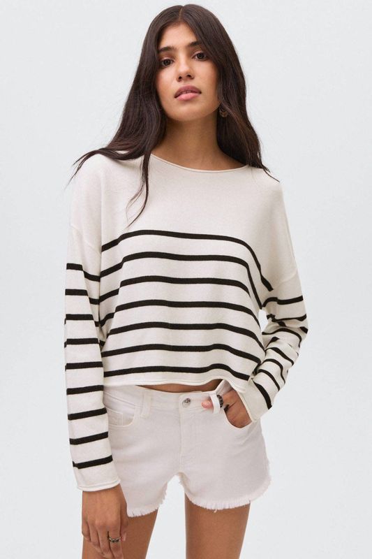 MANGO TEEN - Trui - Ruim - Lange Mouwen - Boothals