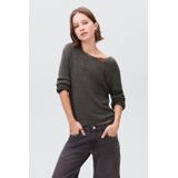 MANGO TEEN - Fijn Gebreide Trui - Antraciet