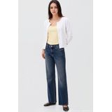 MANGO TEEN - Vest - Zacht Katoen en Acryl - Lange Mouwen - Ronde Hals