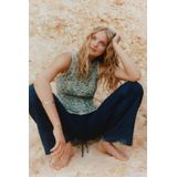 MANGO TEEN - Top - Mouwloos - Ronde Hals - Zacht Acryl en Katoen