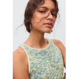 MANGO TEEN - Top - Mouwloos - Ronde Hals - Zacht Acryl en Katoen