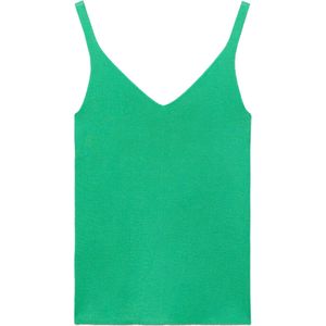 MANGO - GYM - Top - Lichtgroen - Mouwloos - Slanke Pasvorm